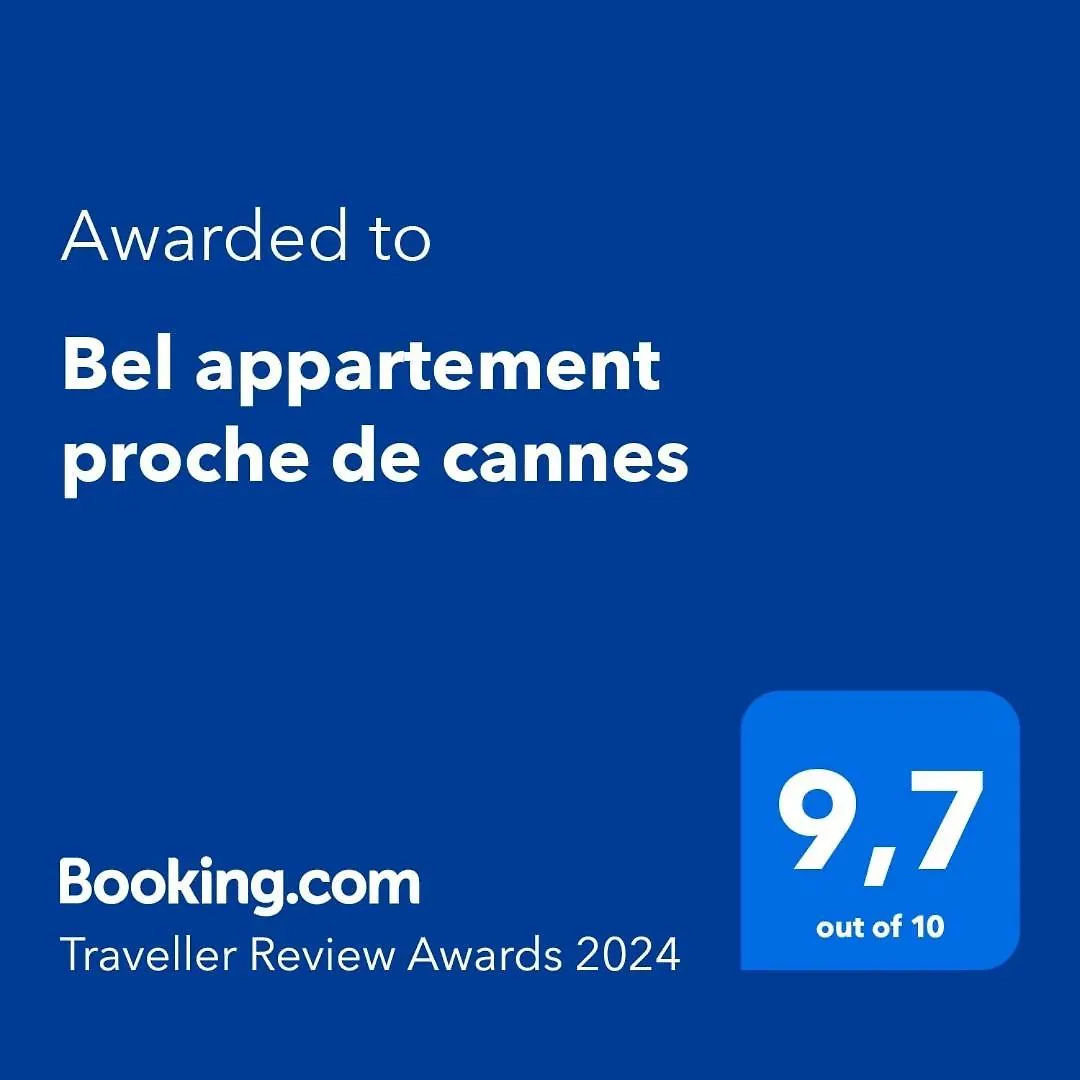Bel Appartement Proche De Cannes Vallauris Apartment